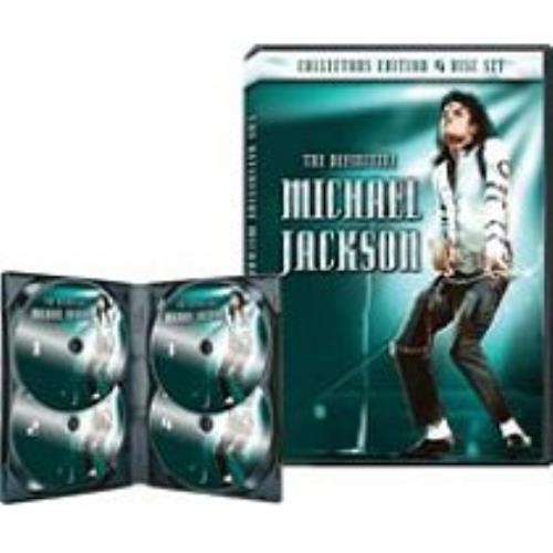 Michael Jackson The Definitive Collection UK 2-disc CD/DVD set